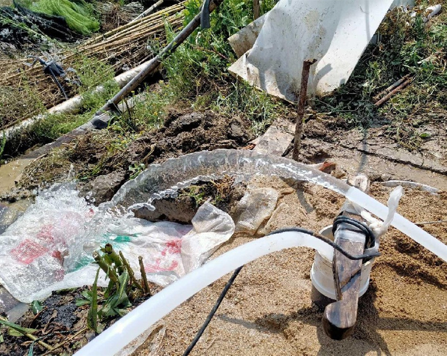 果园种树打井